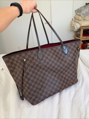 LOUIS VUITTON Neverfull GM Damier Ebene